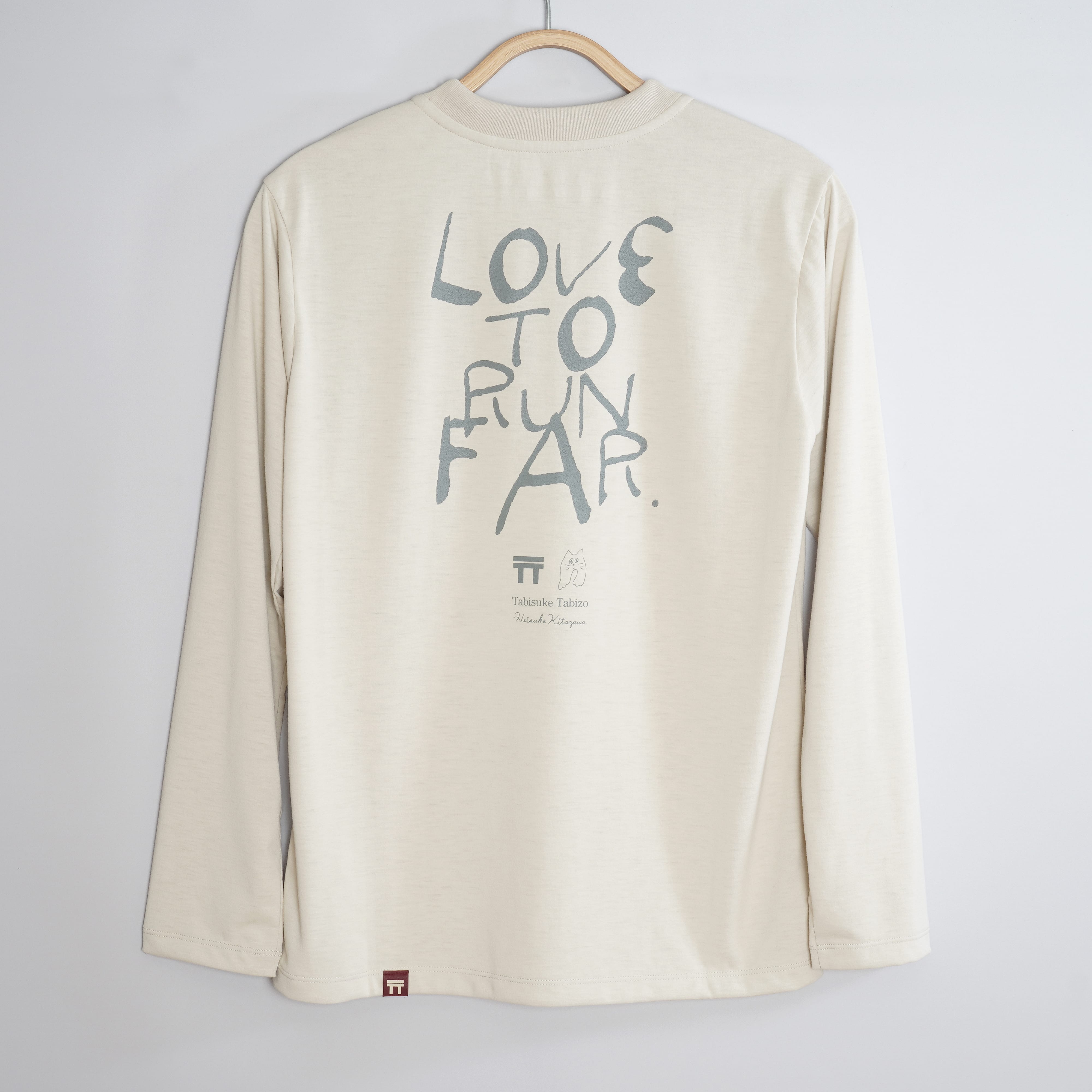 T2 Running L/S／ LTRF by T2 & PCP Font